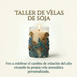 velas artesanales Madrid, velas de soja