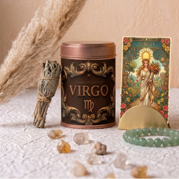 bienestar autocuidado zodiaco vela virgo